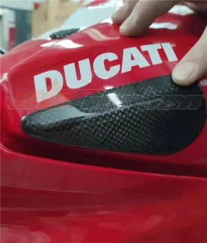 Gas Tank Side Cover Fairing Crash Protector For Ducati Panigale V4 V4S Streetfight V4 2018 2021 Full Carbon Fiber