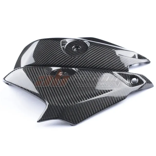 Gas Tank Side Cover Trim Fairing Cowl  For Honda CBR1000RR 2017 2019  Full Carbon Fiber 100%