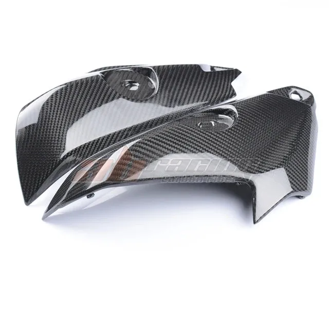 Gas Tank Side Cover Trim Fairing Cowl  For Honda CBR1000RR 2017 2019  Full Carbon Fiber 100%