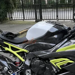 Gas Tank Side Covers Trim Fairings Cowling For BMW S1000R 2020 2023 Carbon Fiber 100%