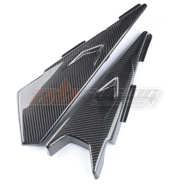 Gas Tank Side Knee Cover Panel Fairing Cowl For BMW R1250GS ADV 2020  Full Carbon Fiber, 100% Twill