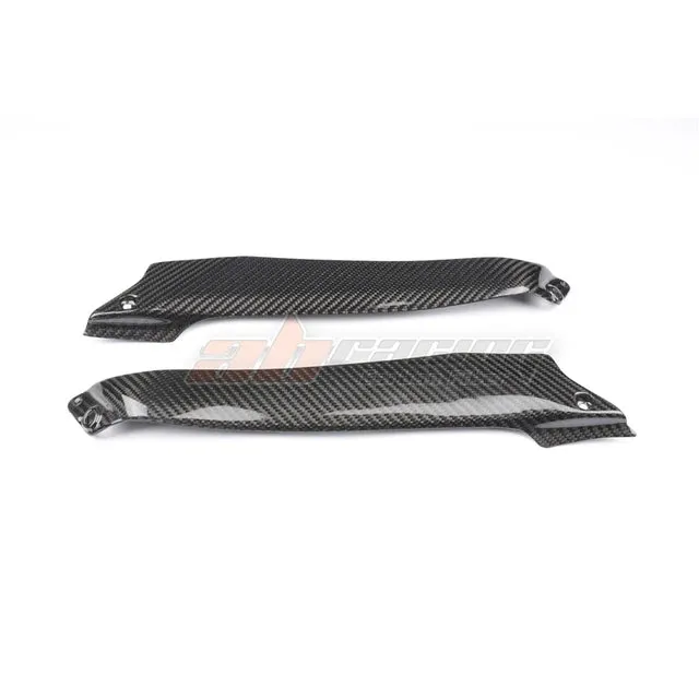 Gas Tank Side Trim Knee Grip Cowling Fairings For Kawasaki H2 2015-2017 Full Carbon Fiber 100%