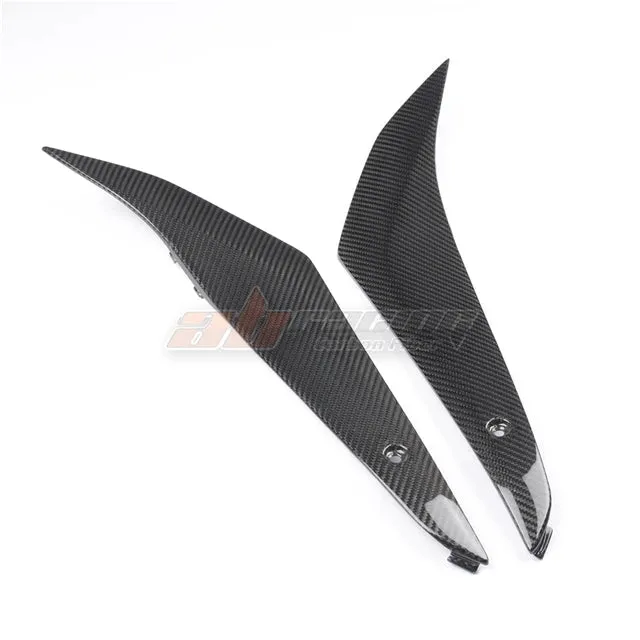 Gas Tank Trim Cowlings Side Panels In 100% Carbon Fiber For Suzuki GSX R1000 2017 2019