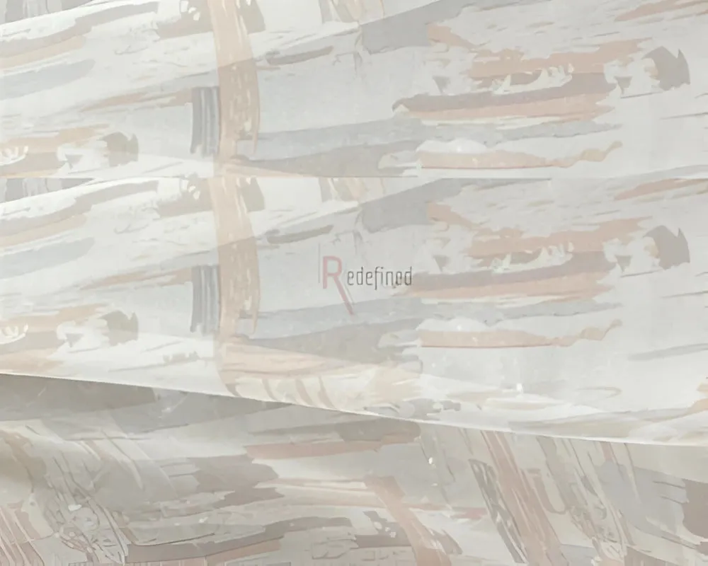 Gentle Brushstrokes Chiffon Hijab/Scarf