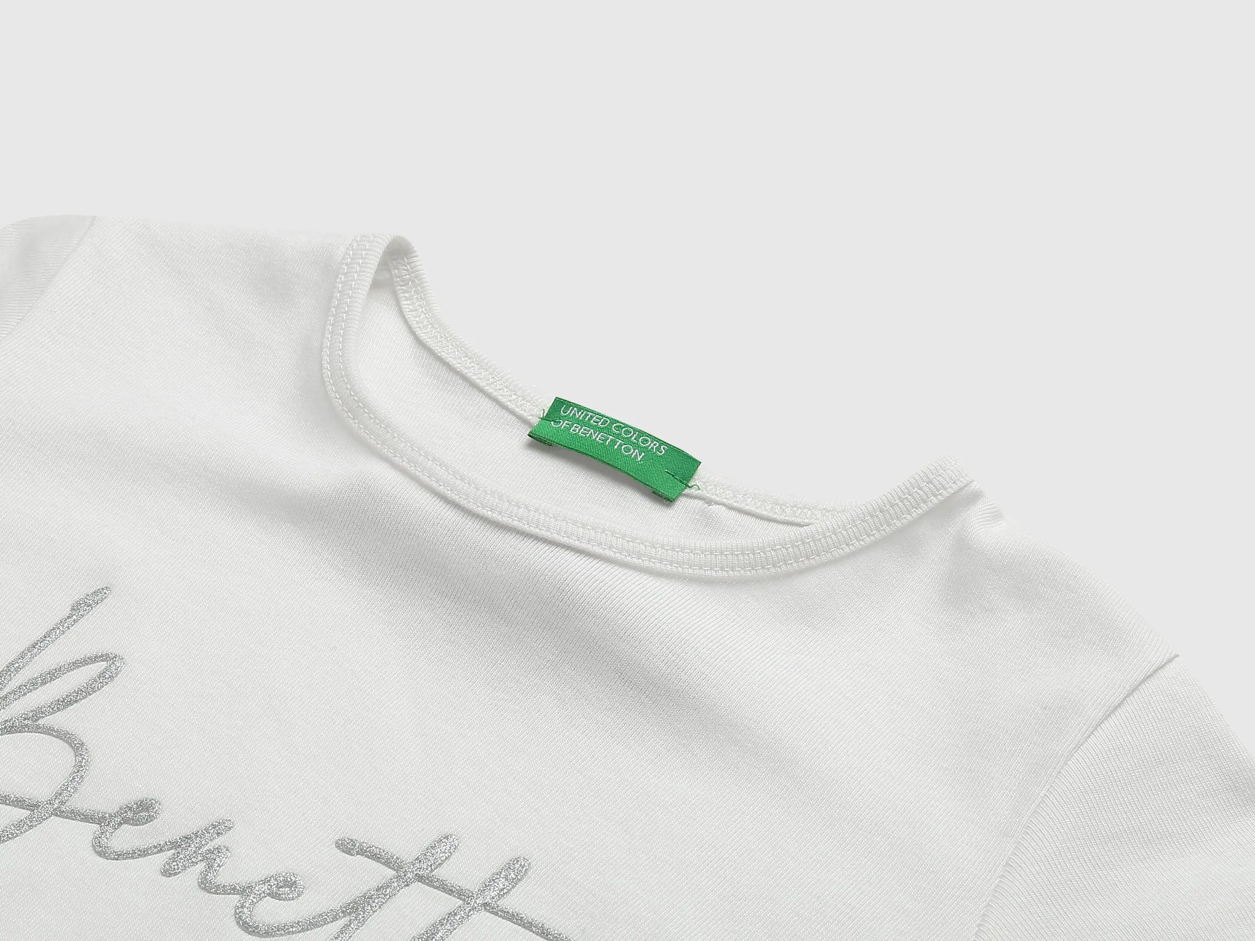 Girls Brand Logo Top