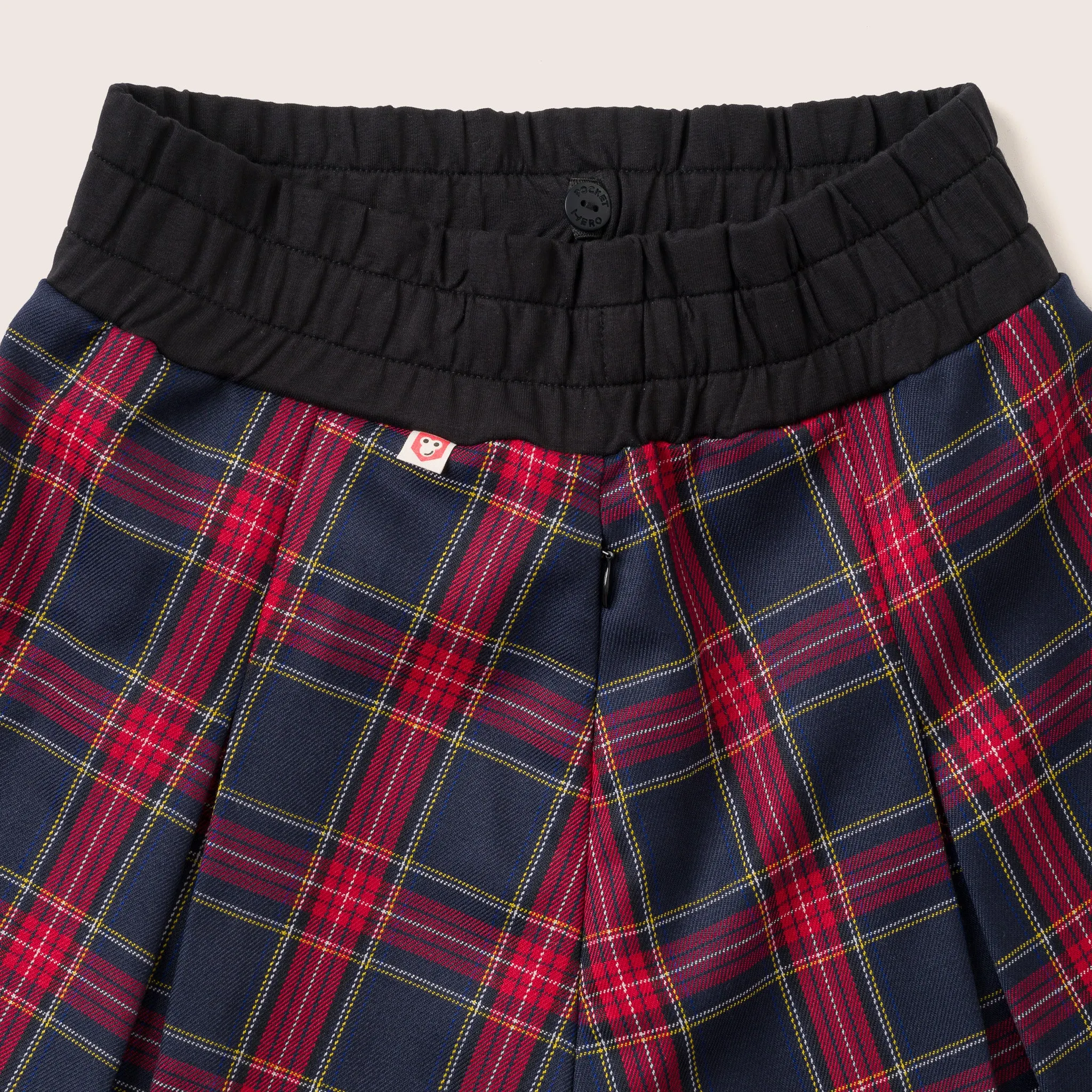 Girls Skirt Red / T1d Girls Pleated Skirt High Waisted Plaid A-line Skirts with pockets / School Uniform
