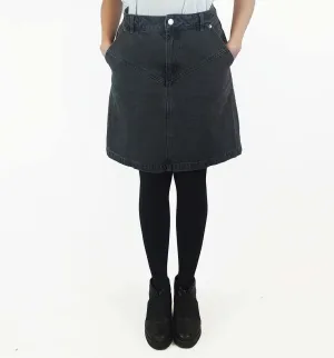 Gorman black denim skirt size 10