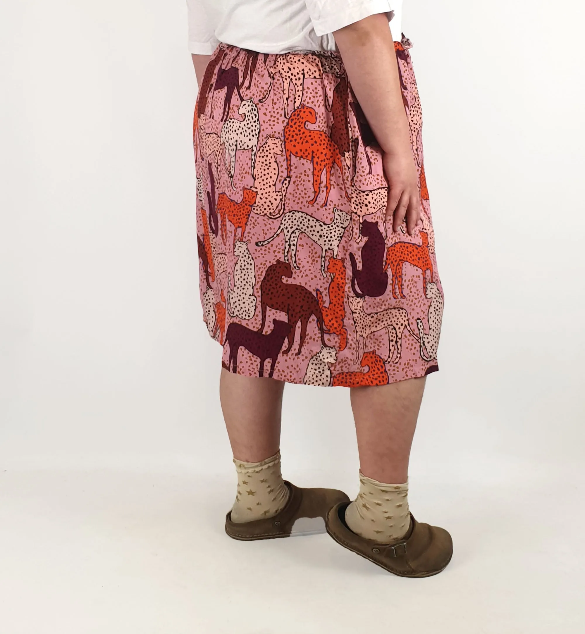 Gorman unique print skirt size 20 (note: modified from a dress)