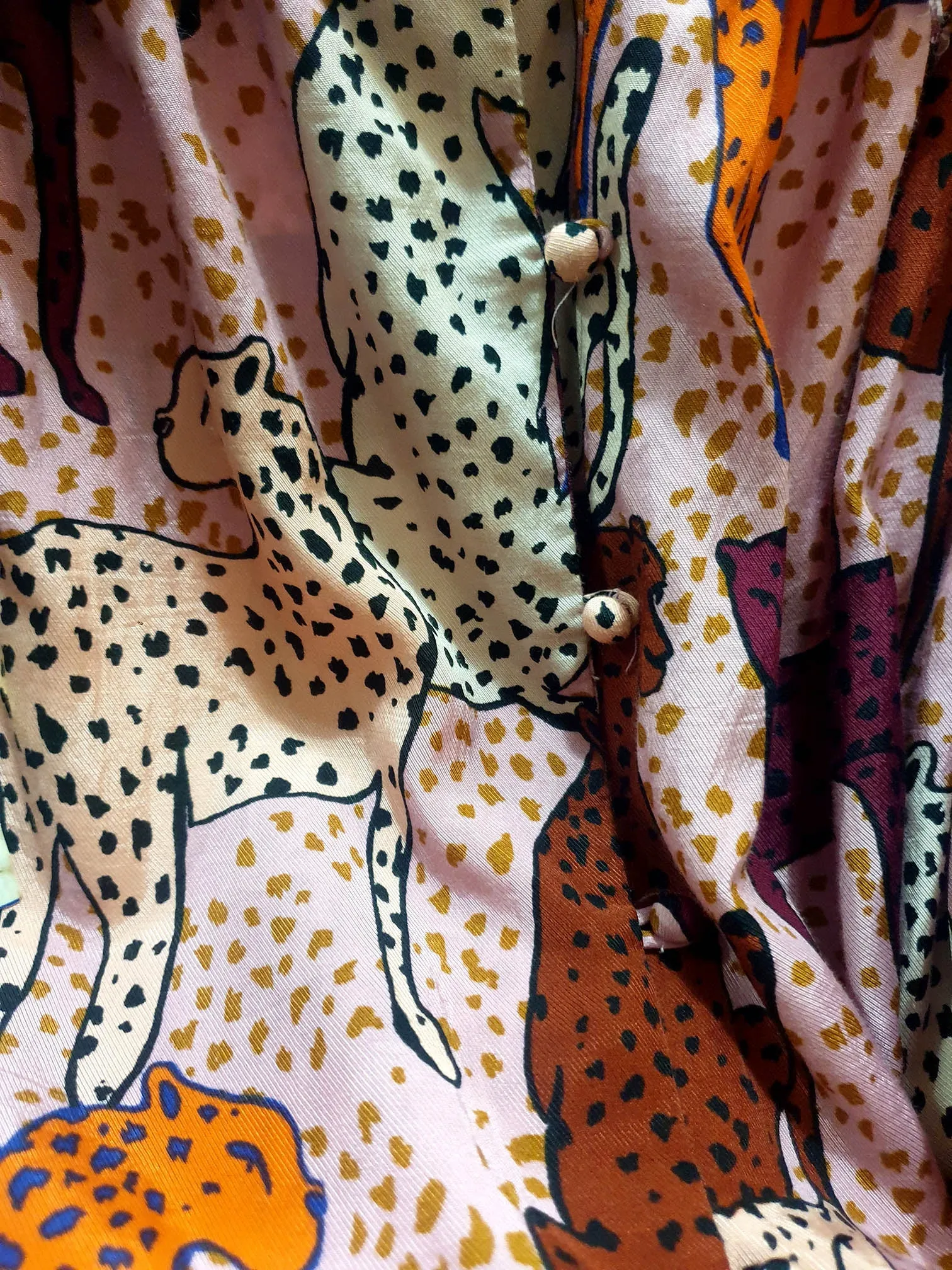 Gorman unique print skirt size 20 (note: modified from a dress)