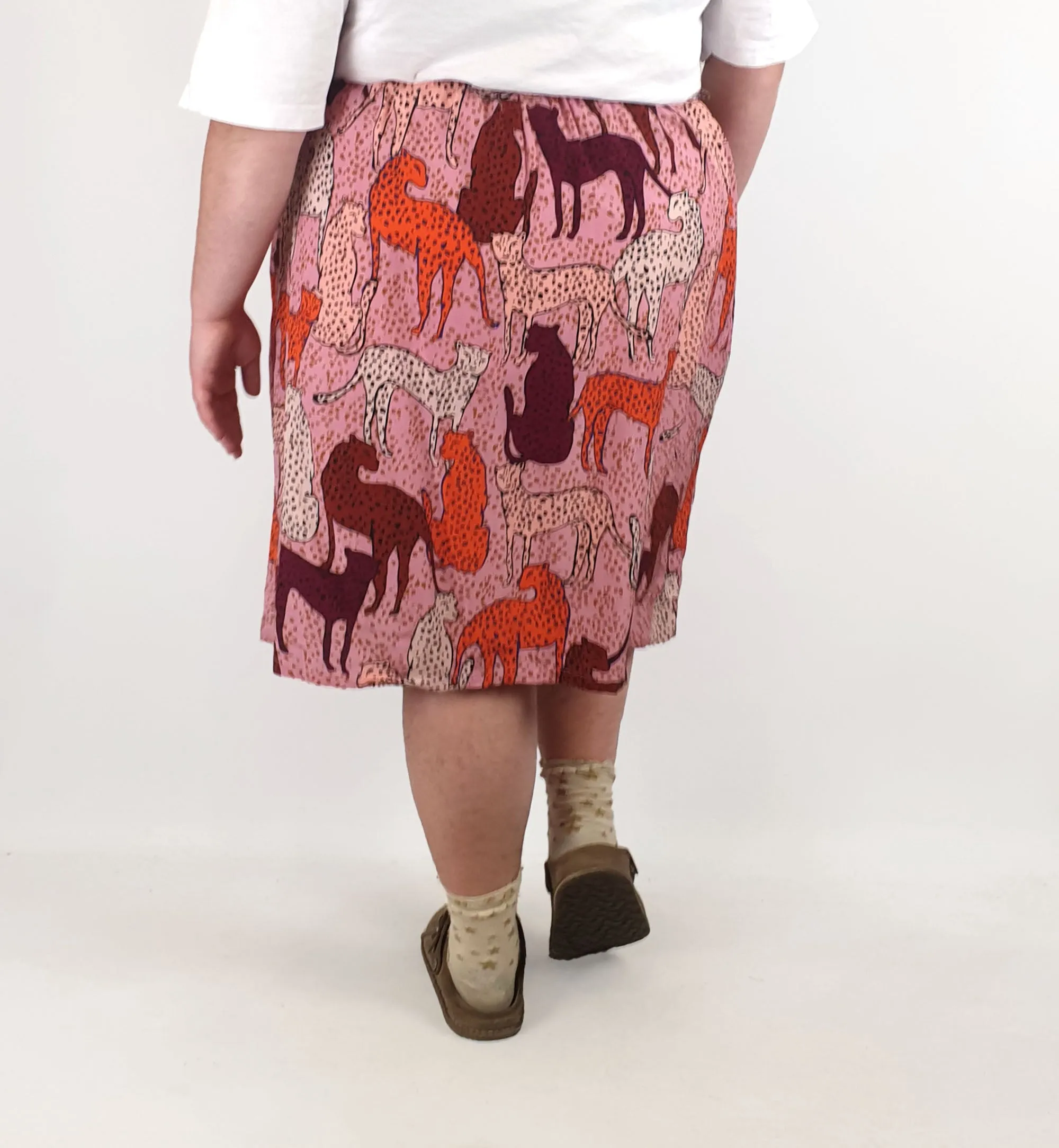 Gorman unique print skirt size 20 (note: modified from a dress)