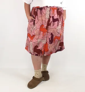 Gorman unique print skirt size 20 (note: modified from a dress)