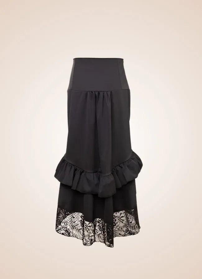 Gothic Ruffled Skirt