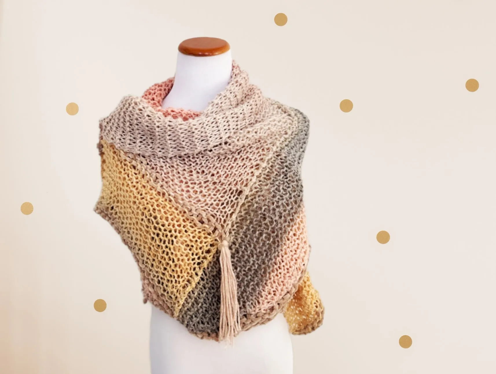 Grainne shawl