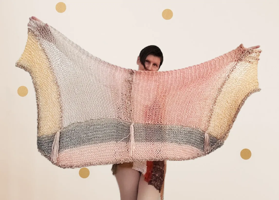 Grainne shawl