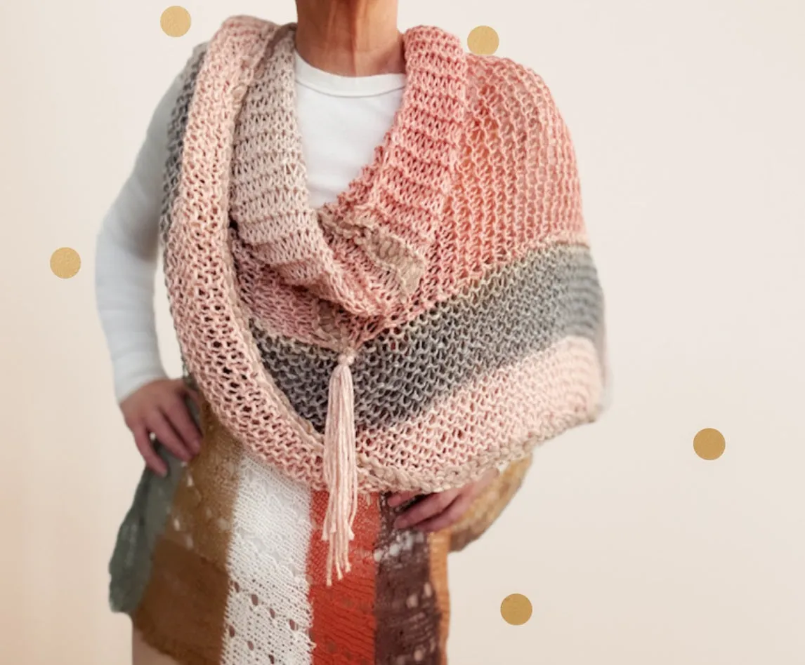 Grainne shawl
