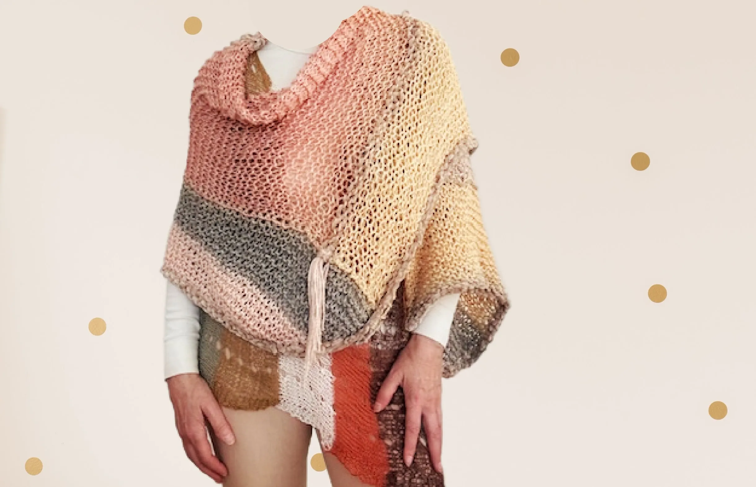 Grainne shawl
