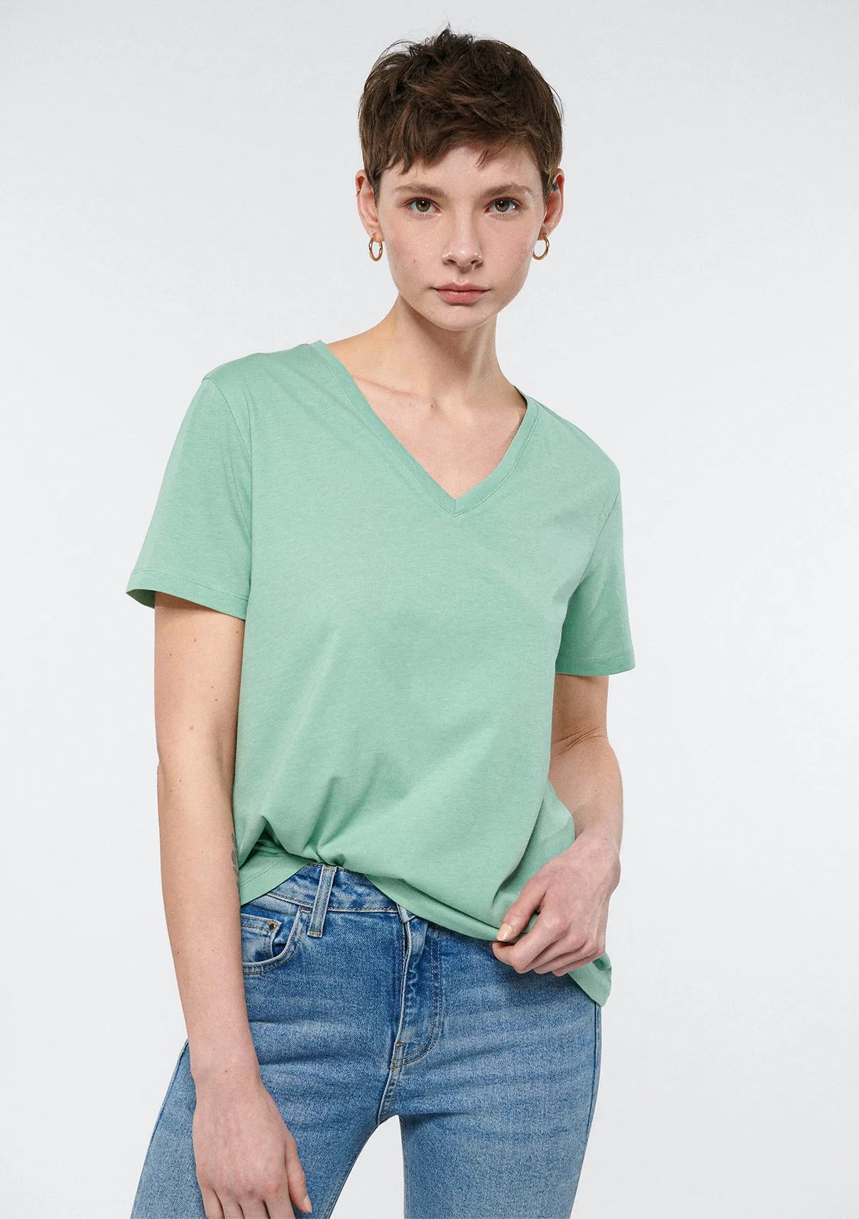 Green Basic T-Shirt