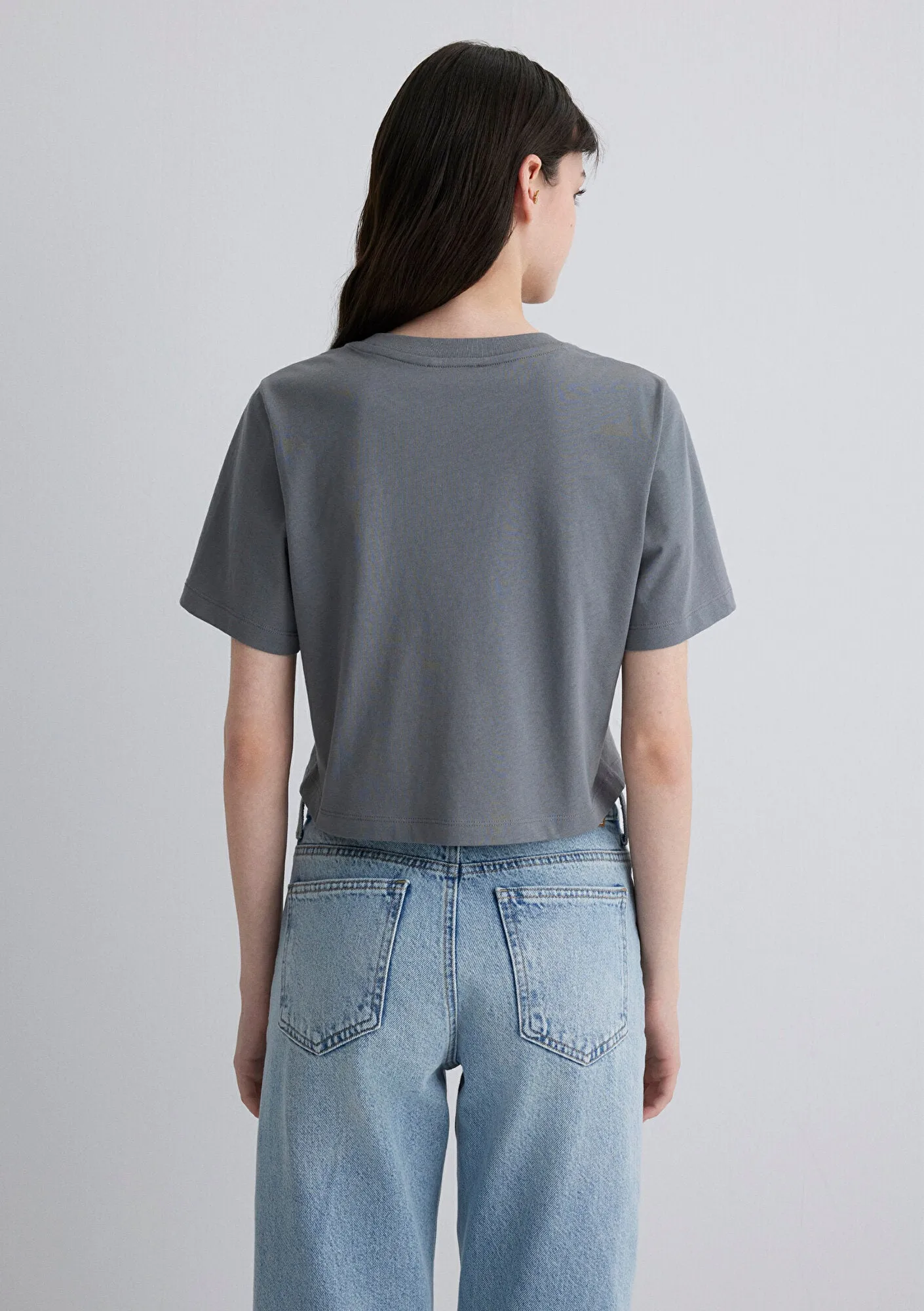 Grey Basic T-shirt