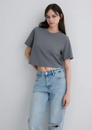 Grey Basic T-shirt