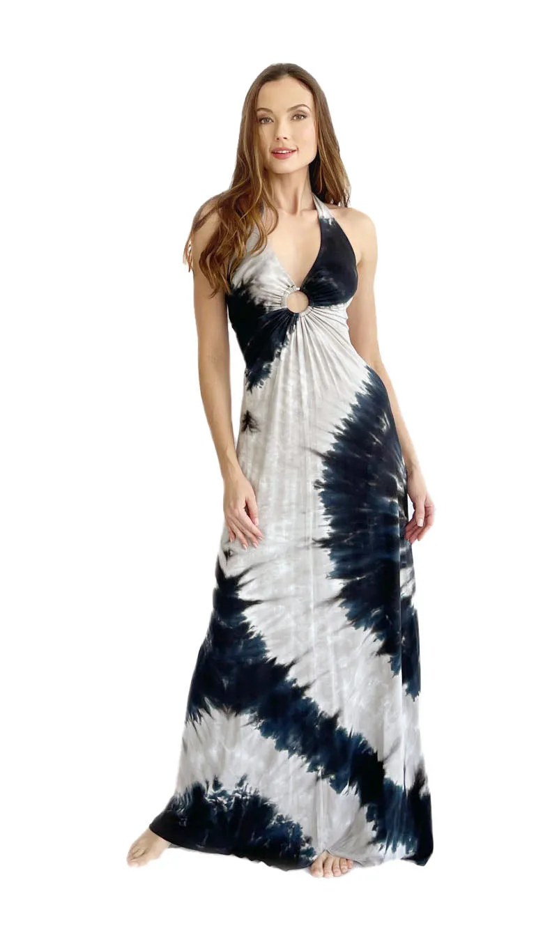 Halter Keyhole Dress