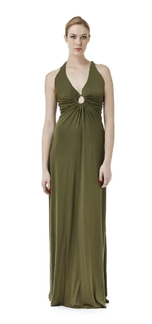 Halter Keyhole Dress