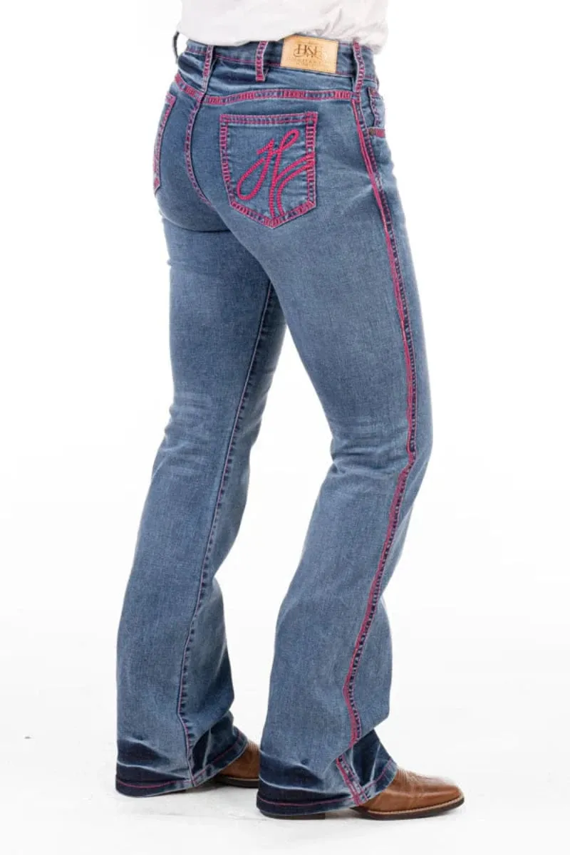 Hitchley & Harrow Jeans Womens Comfort Cut High Rise Belmont
