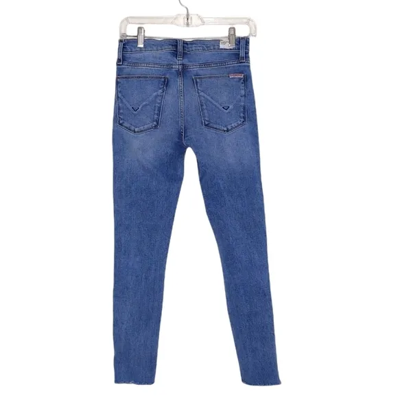 Hudson Natalie Midrise Ankle Super Skinny Jeans 26