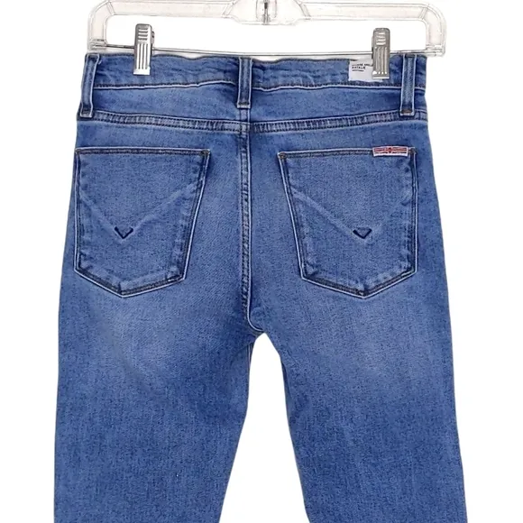Hudson Natalie Midrise Ankle Super Skinny Jeans 26