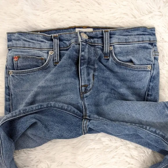 Hudson Natalie Midrise Ankle Super Skinny Jeans 26