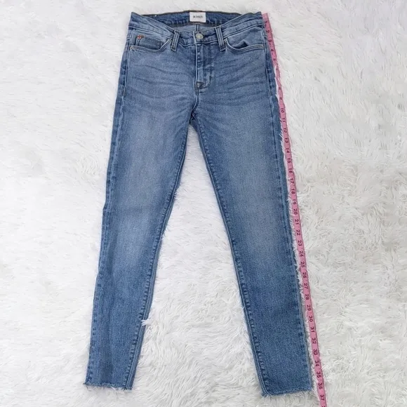 Hudson Natalie Midrise Ankle Super Skinny Jeans 26