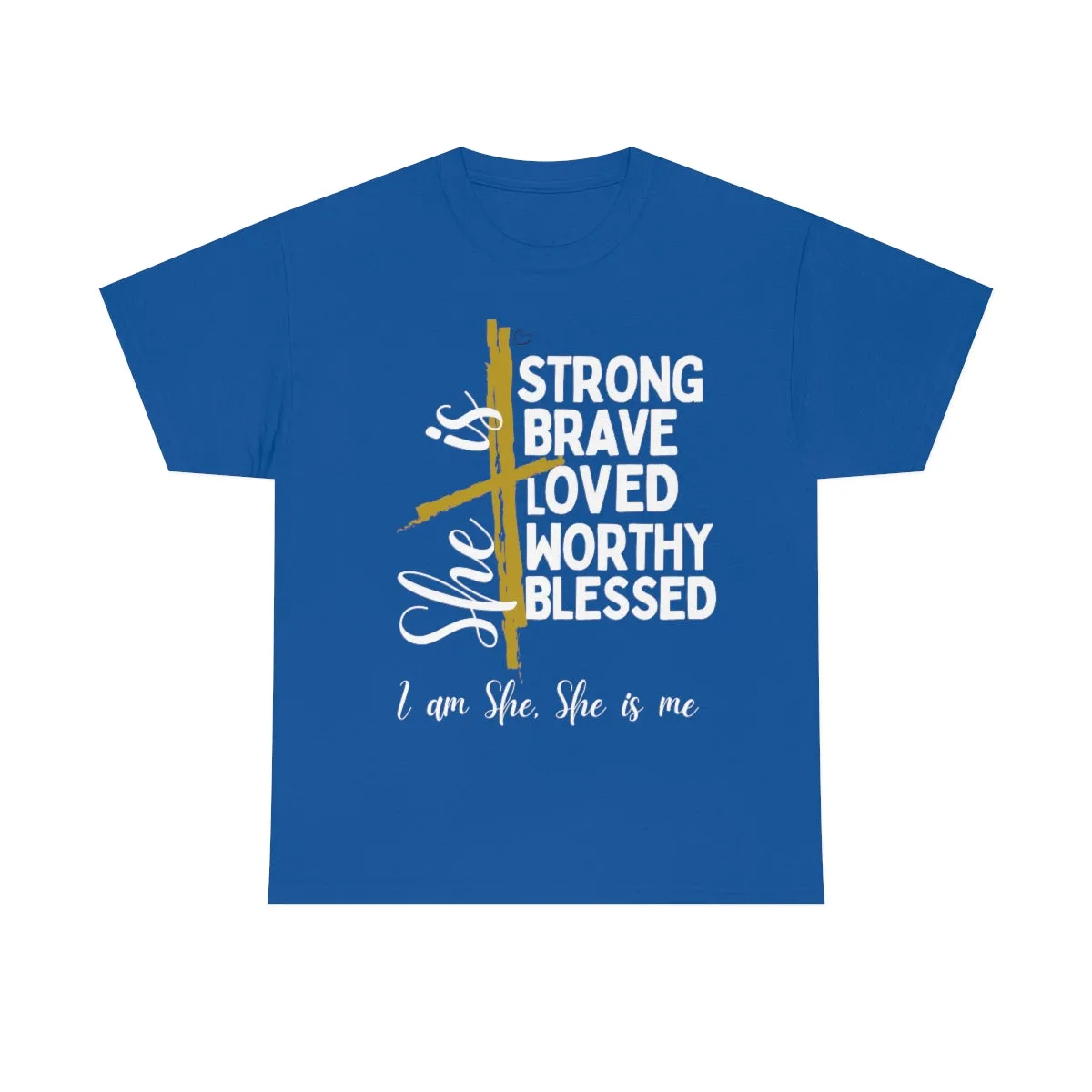 I am She, She is Me Heavy Cotton Tee