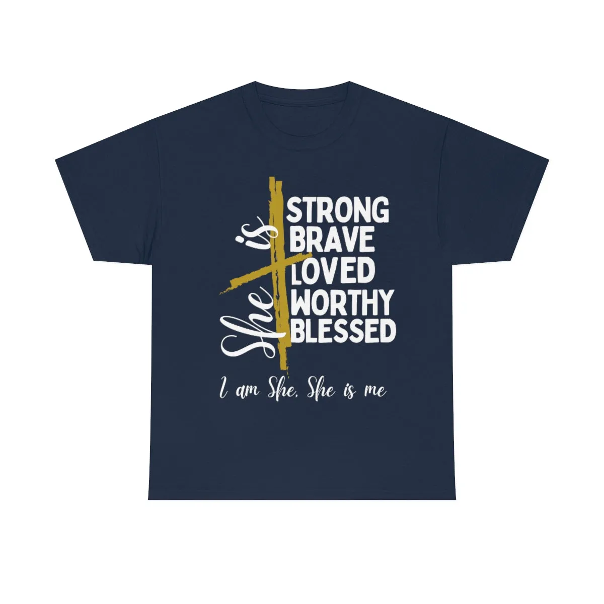 I am She, She is Me Heavy Cotton Tee