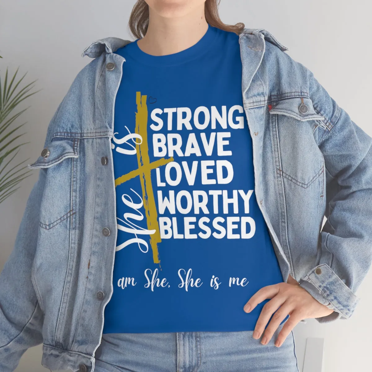 I am She, She is Me Heavy Cotton Tee