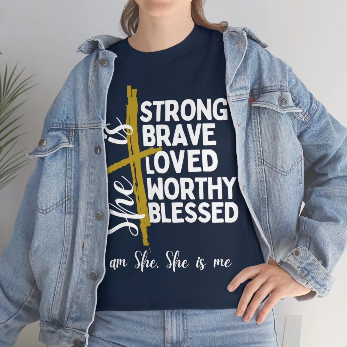 I am She, She is Me Heavy Cotton Tee