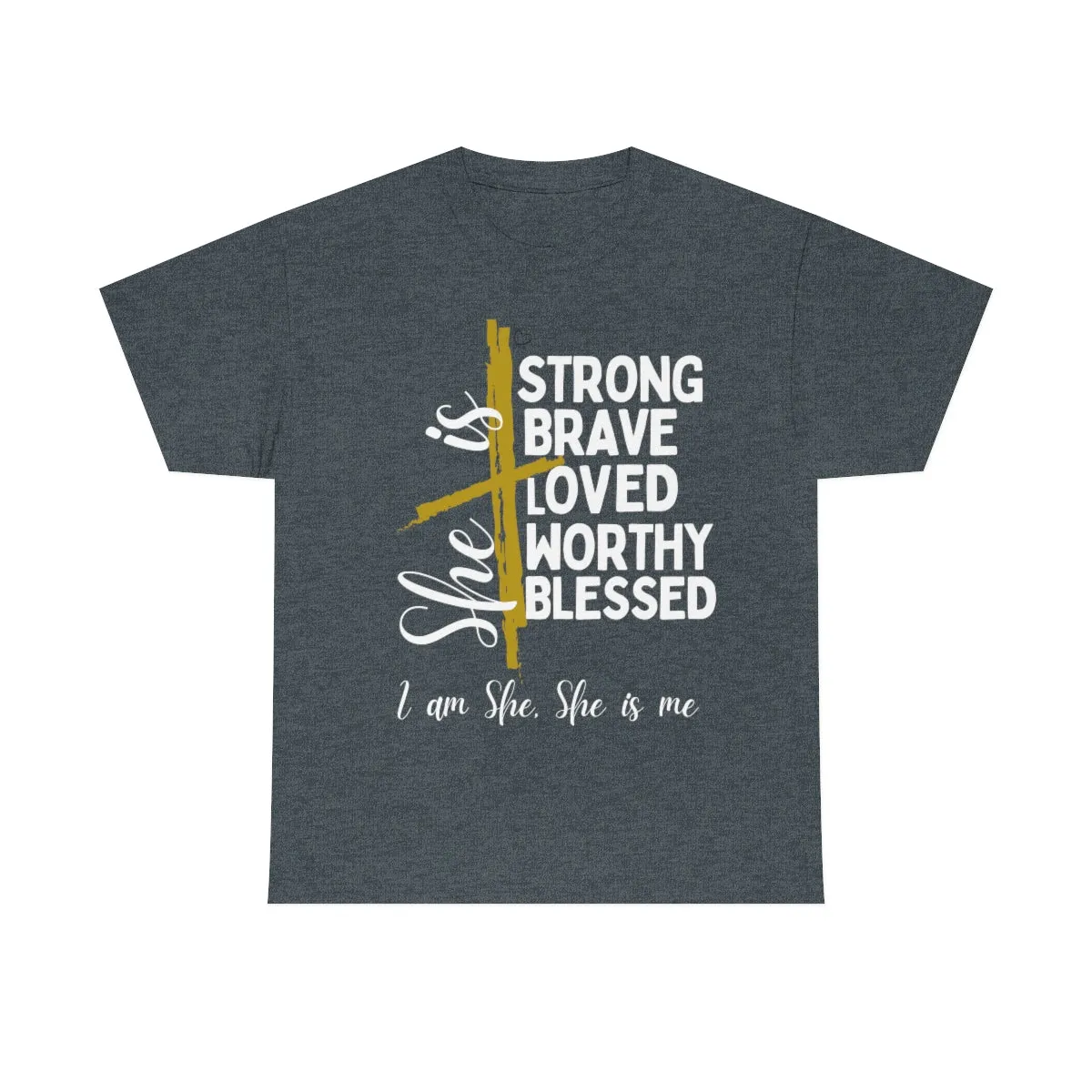 I am She, She is Me Heavy Cotton Tee