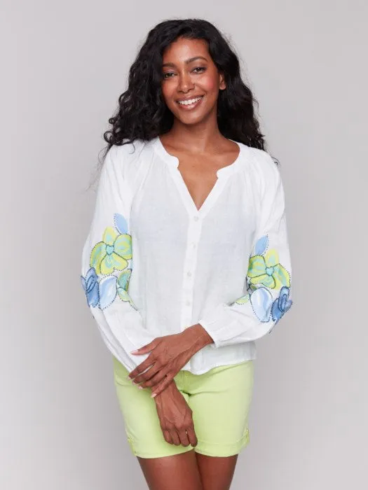 IN PLAIN SIGHT BLOUSE