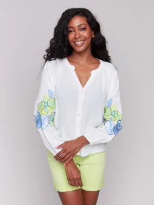 IN PLAIN SIGHT BLOUSE