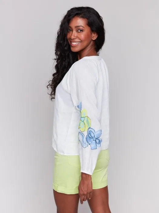 IN PLAIN SIGHT BLOUSE