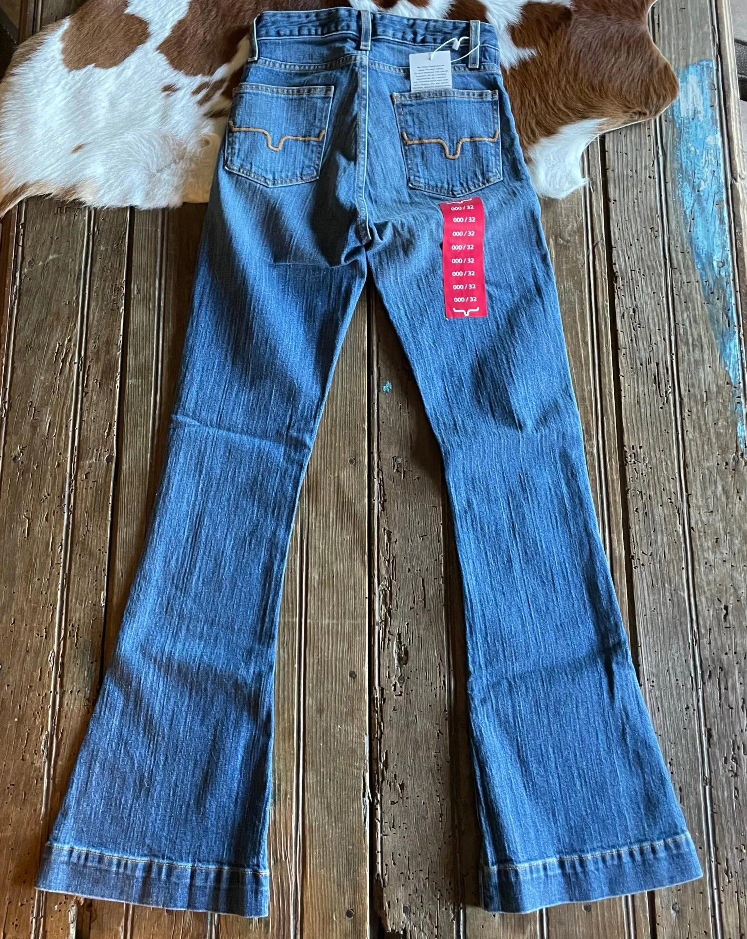Jennifer Mid Wash Flare Jeans