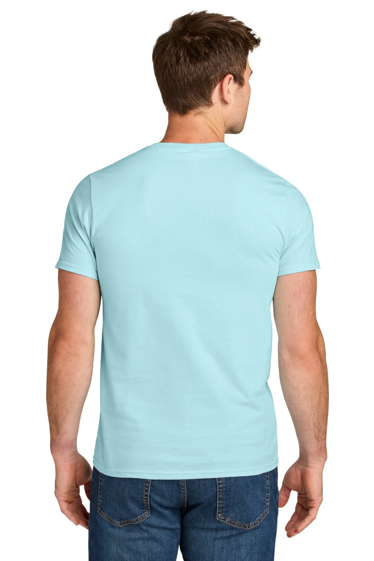 Jerzees Ultimate Unisex Ring Spun T-Shirt IC46M Breezy Blue
