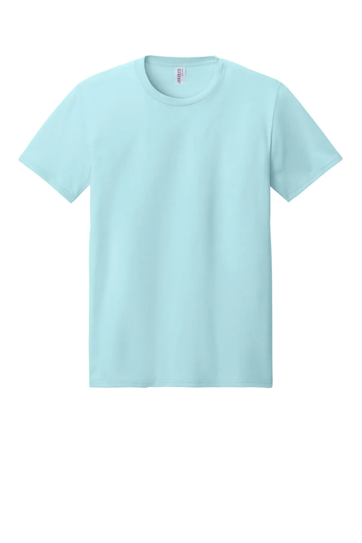 Jerzees Ultimate Unisex Ring Spun T-Shirt IC46M Breezy Blue