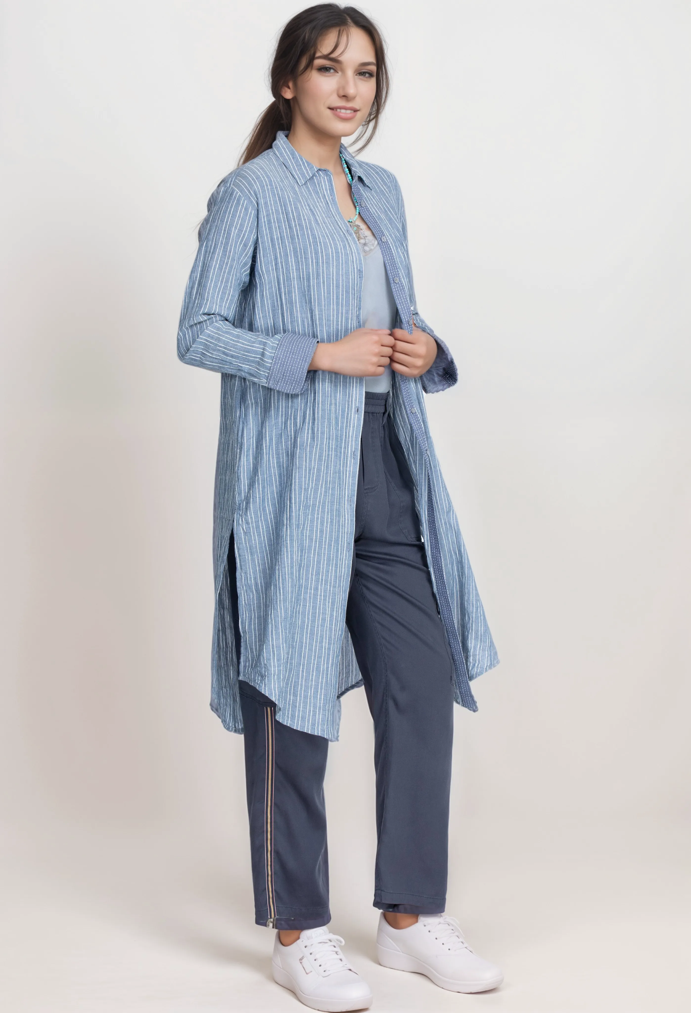 Johnny Was Tessa Relaxed Overshirt R23422 Boho Chic
