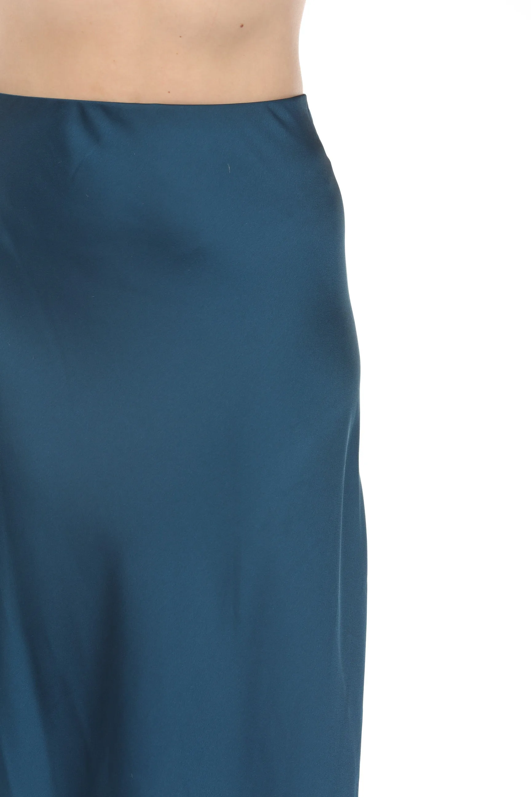 Joseph Ribkoff Twilight Satin A-Line Midi Skirt 244167
