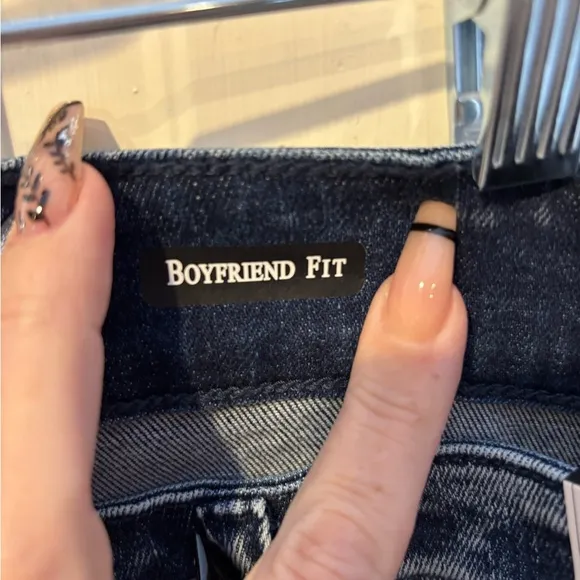 Judy Blue Boyfriend Jeans Distressed Blue