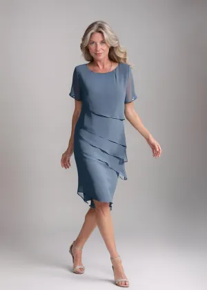 Juna™ | Chiffon Midi Dress