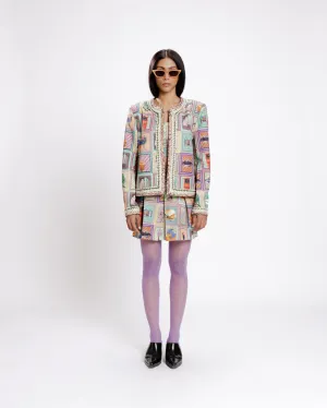 Kaali Peeli Tweed Jacket