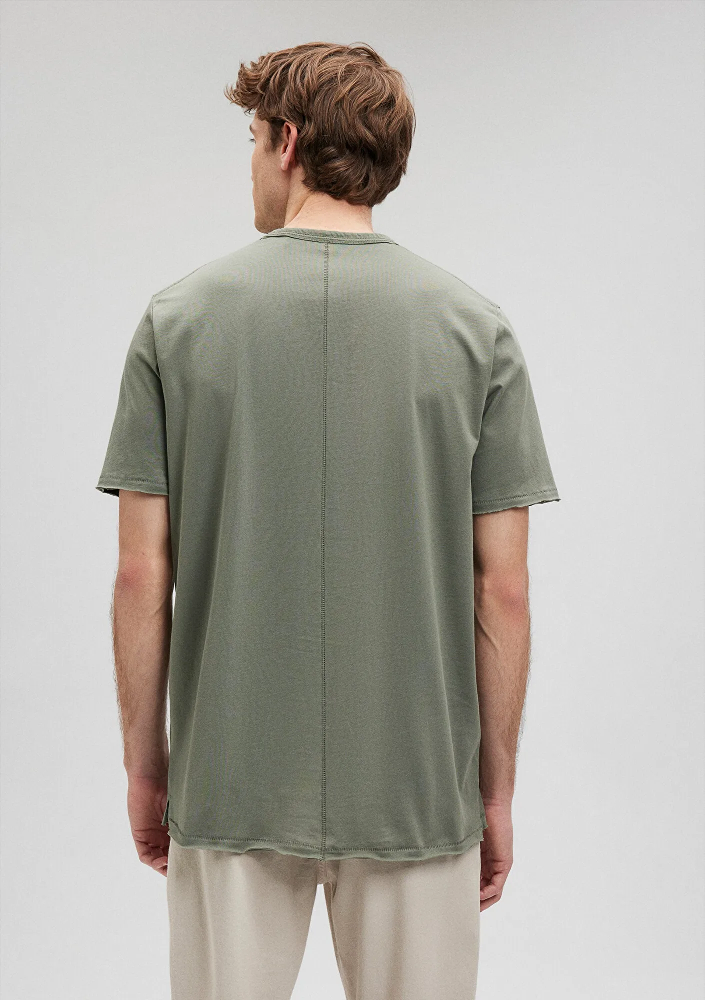 Khaki Basic T-Shirt