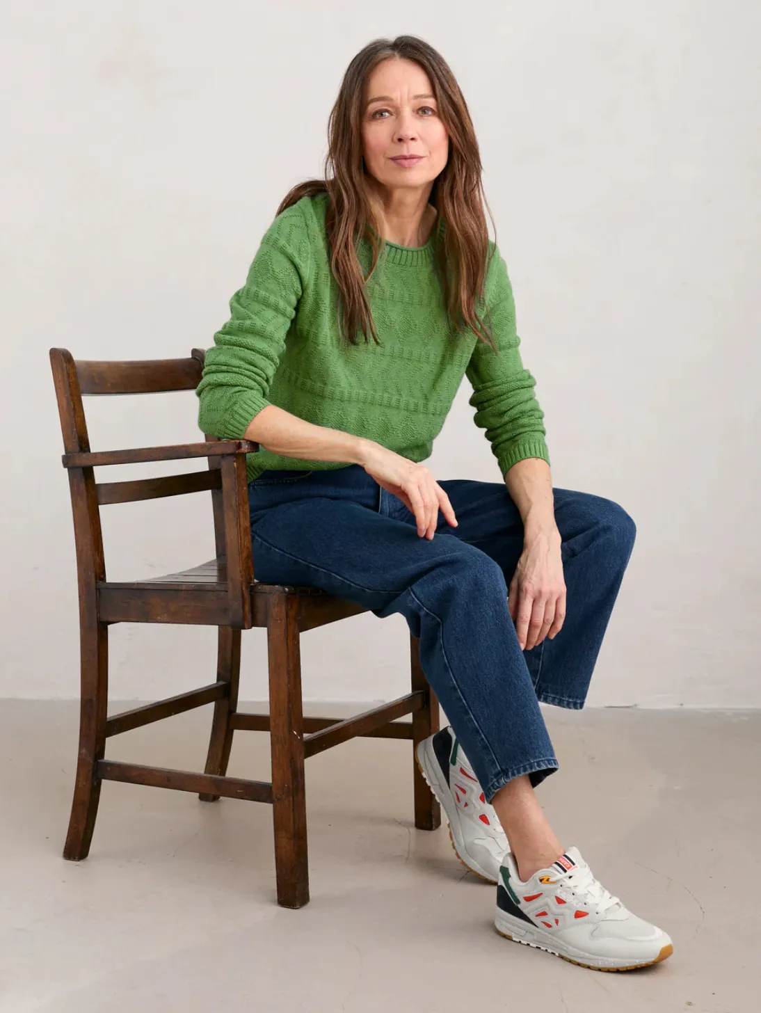 KINTER JUMPER - SAMPHIRE