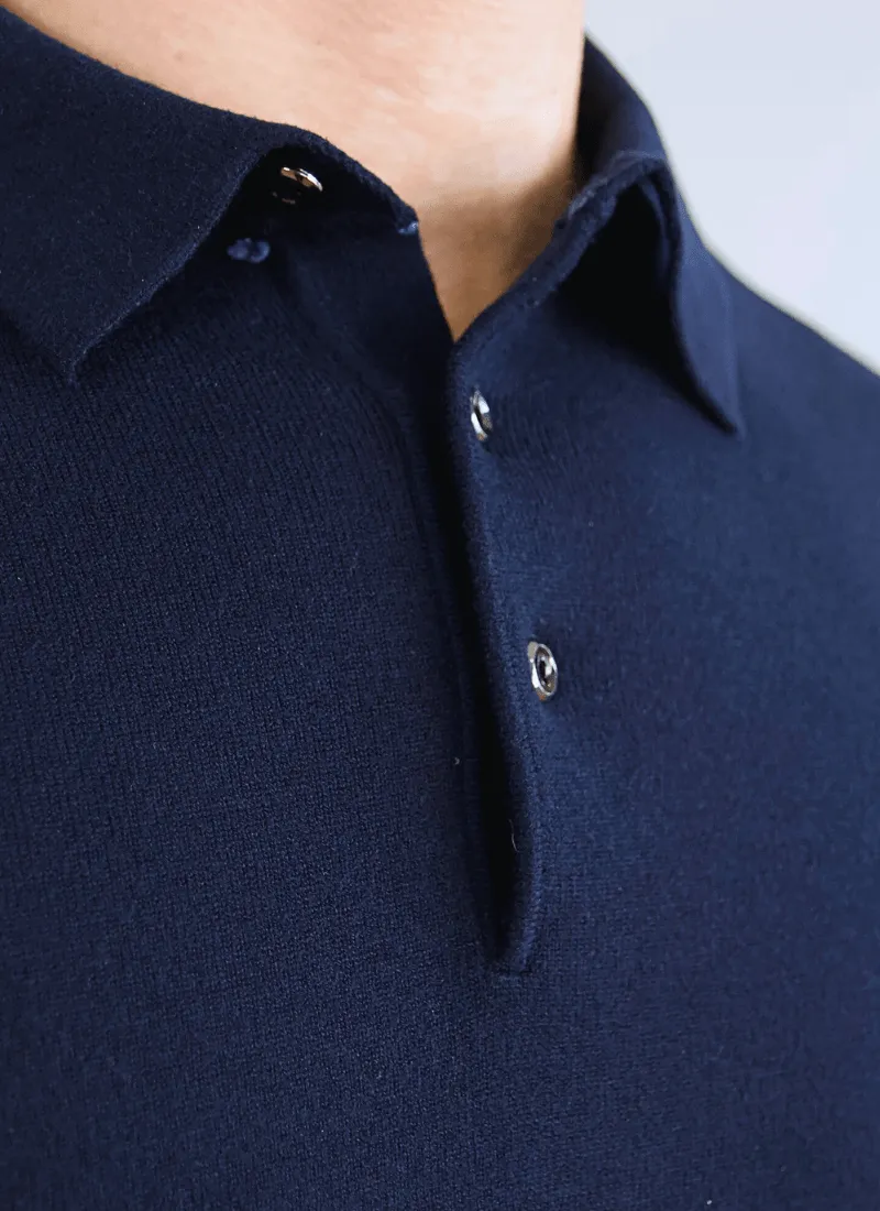 Knit Polo Sweater