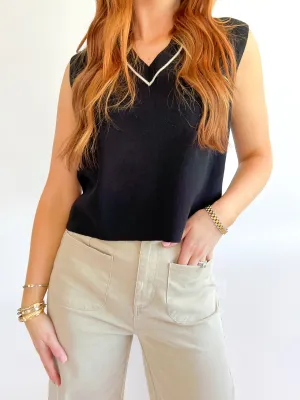 Knit Sweater Vest